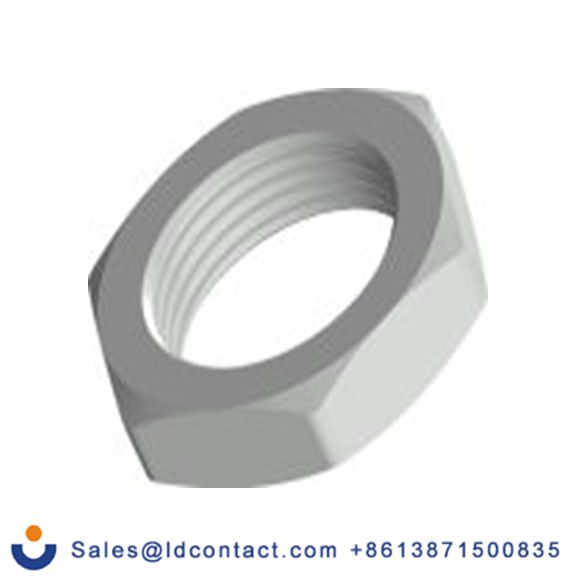 RS PRO,208-0526,固定螺纹 m8x0.5 六角螺母 母插, 黄铜制, 白色, BRNM系列