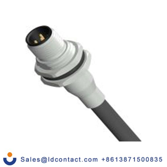 RS PRO,208-0596,M12 圆形连接器 插头, 5芯, 后面安装, 公芯, 60.0 V, IP40, CPM12系列