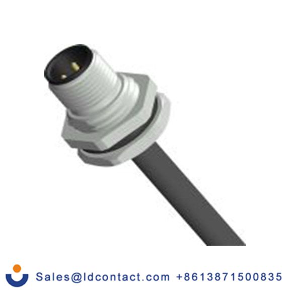 RS PRO,208-0598,M12 圆形连接器 插座, 4芯, 正面安装, 公芯, 250.0 V, IP40, CPM12系列