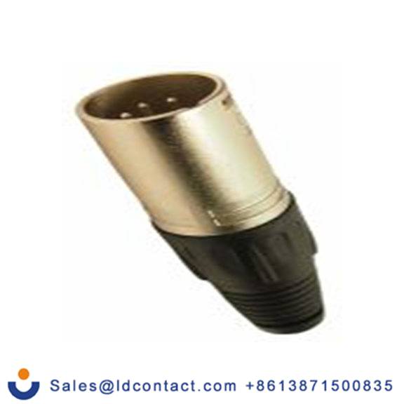 RS PRO,208-0615,五芯 XLR 连接器, 电缆安装 公 直向, 镀银色芯