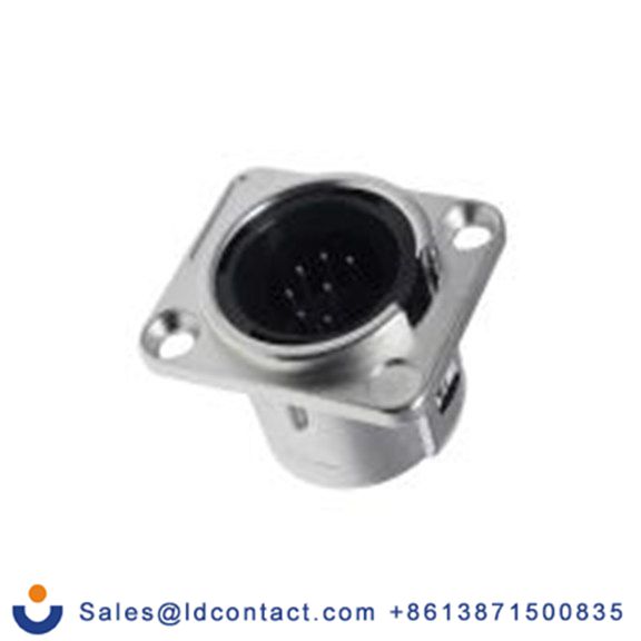 RS PRO,208-5200,7芯 XLR 连接器, 面板安装 公, 50 V 直向, 镀银色芯