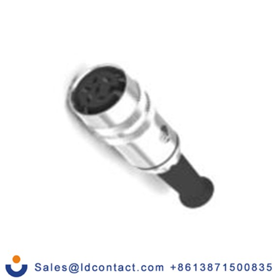 RS PRO,210-0243,DIN 连接器, M16, 6触芯, 电缆安装, 直向 4A YE-1226BS系列, 100 V IP40 母插