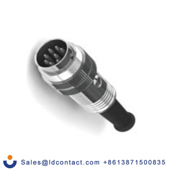 RS PRO,210-0245,DIN 连接器, M16, 8触芯, 电缆安装, 直向 4A YE-1228BA系列, 100 V IP40 公