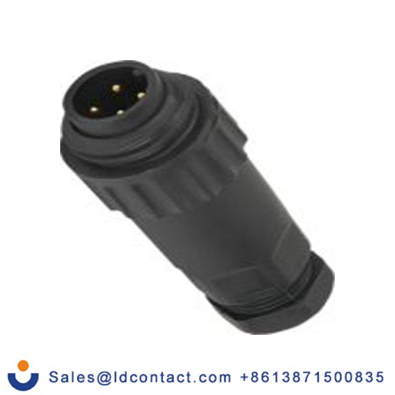 RS PRO,210-7298,M24 圆形连接器 插座, 4芯, 电缆安装, 公芯, 400 V, IP40, WA22系列