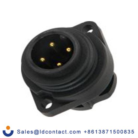 RS PRO,210-7303,圆形连接器 插座, 4芯, 面板安装, 公芯, 400 V, IP40, WA22系列