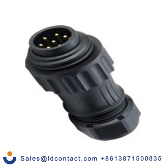 RS PRO,210-7308,圆形连接器 插座, 7芯, 电缆安装, 公芯, 250 V, IP40, WA22系列