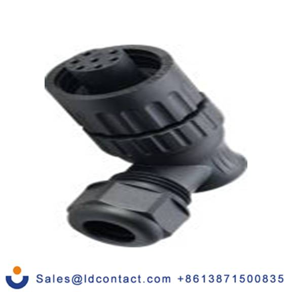 RS PRO,210-7322,圆形连接器 插头, 7芯, 电缆安装, 母插芯, 250 V, IP40, WA22系列