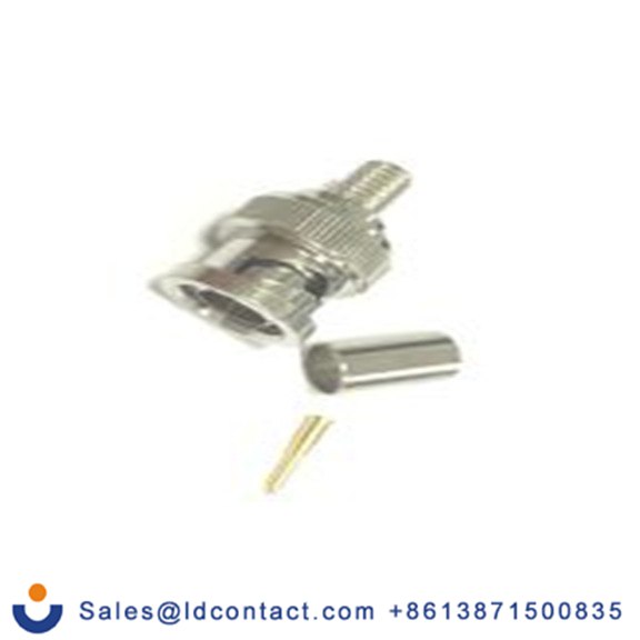 RS PRO,213-8228,BNC 连接器 公, 75 Ω, 电缆安装, 直向, 用于RG59线 BNC系列 压接