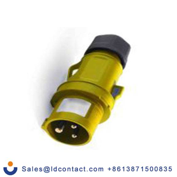 RS PRO,214-4078,16A工业连接器插头, 3P, 100 → 130 v, 电缆安装, IP54, 黄色