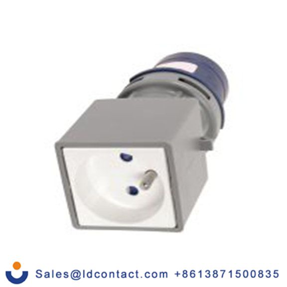 RS PRO,214-4094,16A工业插头插座插座, 2P + E, 230 V, IP20, 蓝色