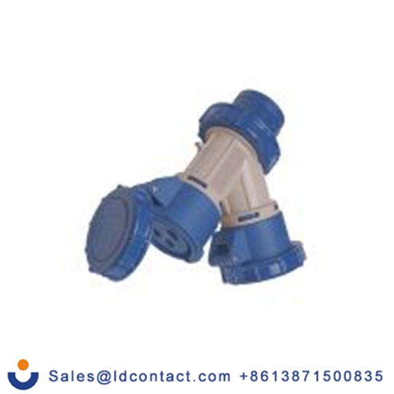 RS PRO,214-4137,16A工业插头插座插头/插座, 2P + E, 230 V, IP67, 蓝色