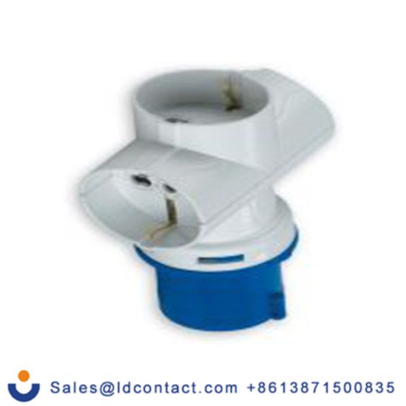 RS PRO,214-4144,16A工业插头插座插头/插座, 2P + E, 230 V, IP20, 蓝色