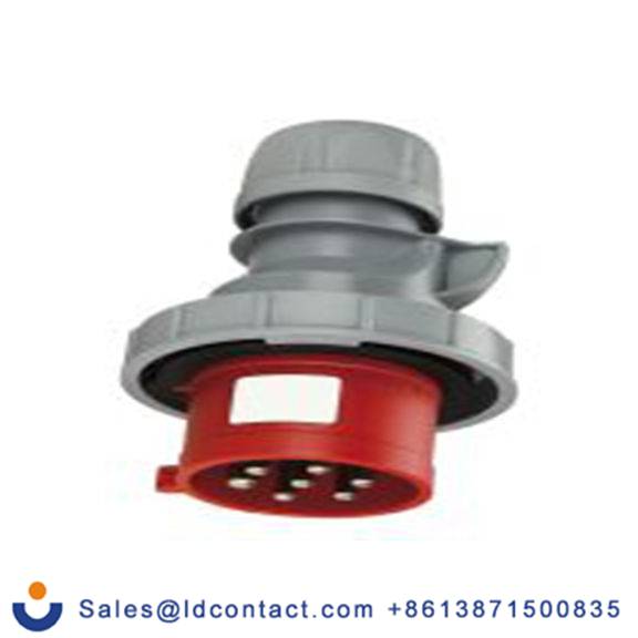 RS PRO,214-4153,16A工业连接器插头, 7P, 400 V, 电缆安装, IP67, 红色