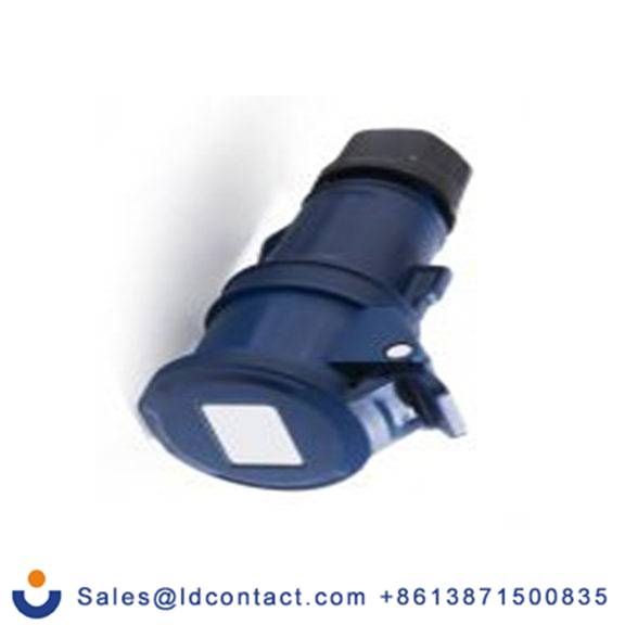 RS PRO,214-4165,32A工业连接器插座, 2P + E, 200 → 250 v, 电缆安装, IP44, 蓝色