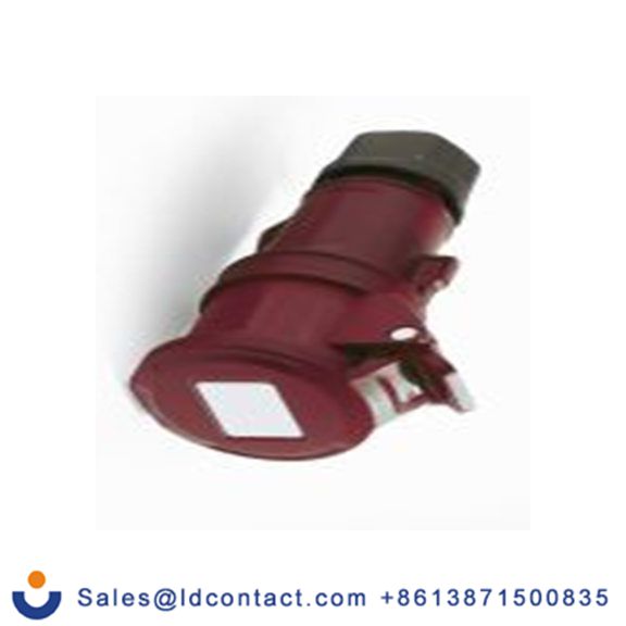 RS PRO,214-4175,16A工业连接器插座, 3P + N + E, 380 → 415 v, 电缆安装, IP44, 红色