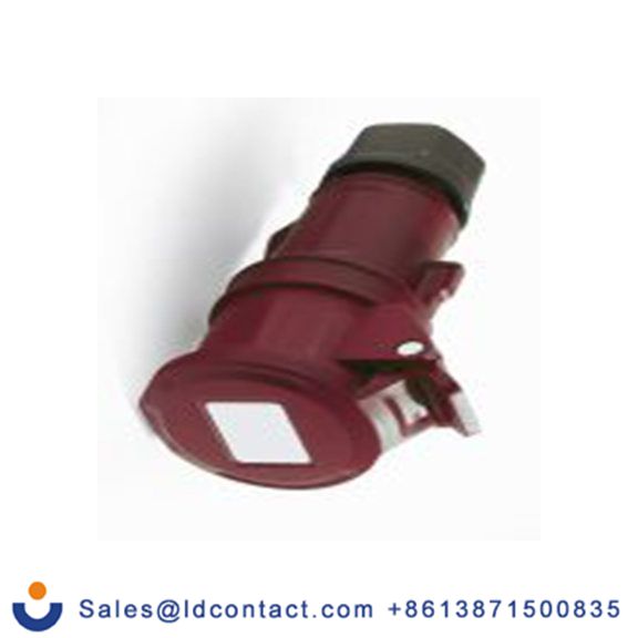 RS PRO,214-4177,32A工业连接器插座, 3P + N + E, 380 → 415 v, 电缆安装, IP44, 红色