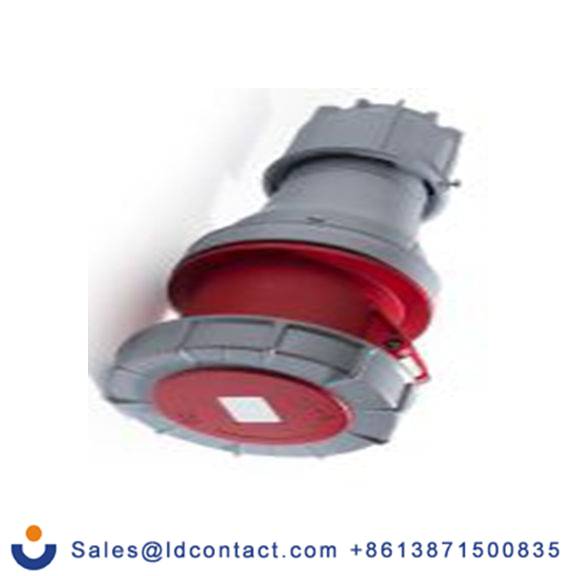 RS PRO,214-4218,125A工业连接器插座, 3P + N + E, 380 → 415 v, 电缆安装, IP67, 红色