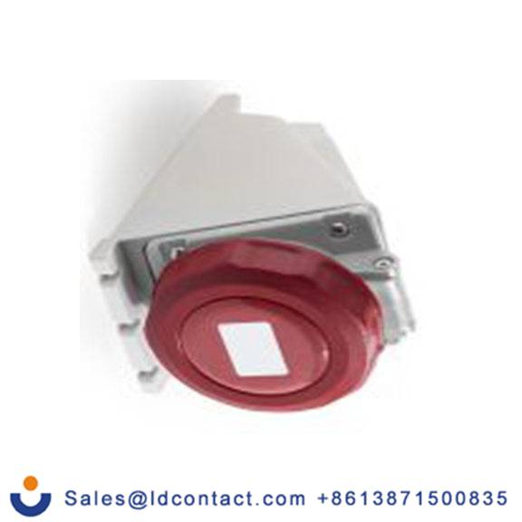 RS PRO,214-4232,16A工业连接器插座, 3P + N + E, 380 → 415 v, 壁挂式安装, IP67, 红色