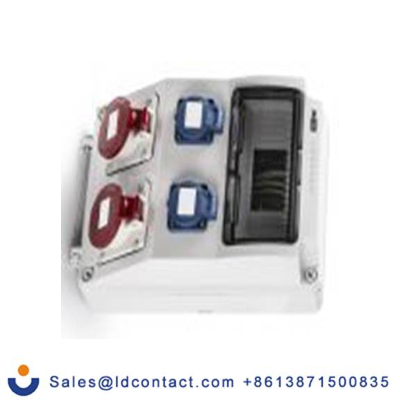 RS PRO,214-4283,16A工业连接器插座, 2P + E, 3P + E, 400 V, IP44, 灰色