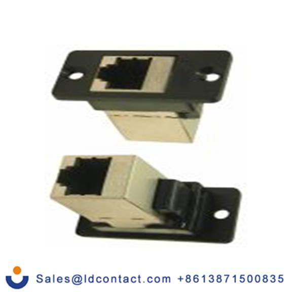 RS PRO,218-8315,RJ45 母插 五类, 面板安装 RJ45 连接器, 1口, 8路, 屏蔽, 直向 FT系列