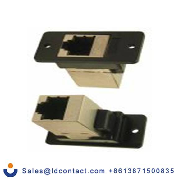 RS PRO,218-8316,RJ45 母插 五类, 面板安装 RJ45 连接器, 1口, 8路, 屏蔽, 直向 FT系列