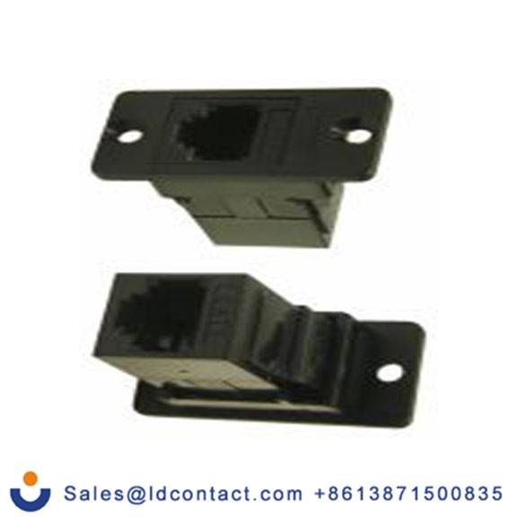 RS PRO,218-8322,RJ11 母插 三类, 面板安装 RJ11 连接器, 1口, 6路, 矩形 FT系列