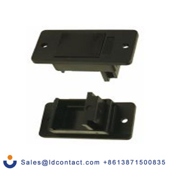 RS PRO,218-8328,保护盖 盲板, 黑色, 用于feedthrogh 连接器, 压铸锌制 FT系列