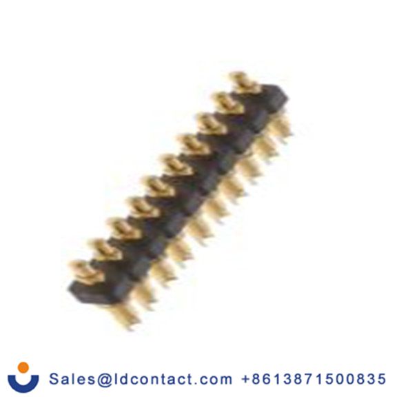 RS PRO,227-2126,10p 1排 印刷电路板连接器 直向 板对板连接器, 2.54 mm间距, 12 V, 通孔安装 无罩 PH1系列