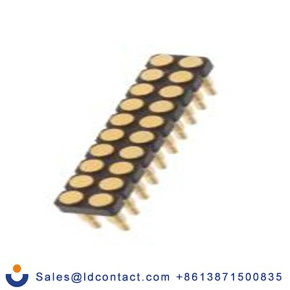 RS PRO,227-2170,20p 2排 印刷电路板连接器 直向 板对板连接器, 2.54 mm间距, 12 V, 表面安装 无罩 PH2系列