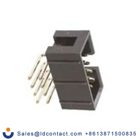 RS PRO,227-2175,8p 2排 PCB 针座 直角 板对板连接器, 2.54 mm间距, 250 V, 表面安装 覆盖 BHR系列