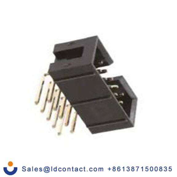 RS PRO,227-2177,10p 2排 PCB 针座 直角 板对板连接器, 2.54 mm间距, 250 V, 表面安装 覆盖 BHR系列