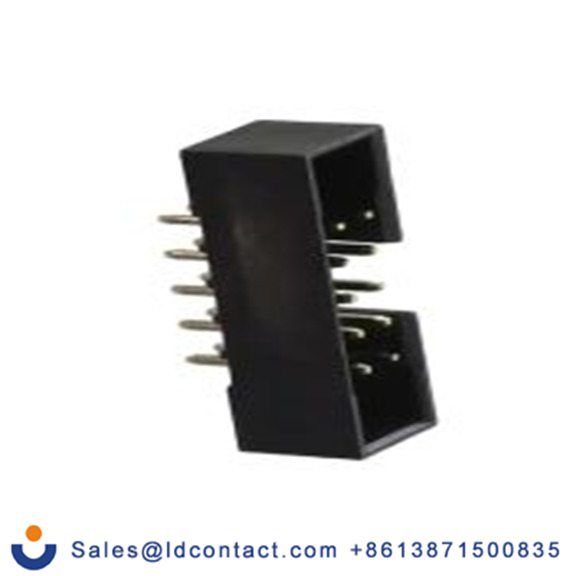 RS PRO,227-2179,10p 2排 PCB 针座 垂直式 板对板连接器, 2.54 mm间距, 250 V, 表面安装 覆盖 BHR系列