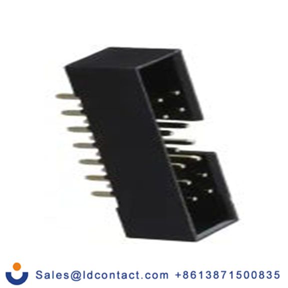 RS PRO,227-2181,14p 2排 PCB 针座 垂直式 板对板连接器, 2.54 mm间距, 250 V, 表面安装 覆盖 BHR系列