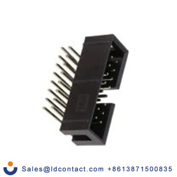 RS PRO,227-2182,16p 2排 PCB 针座 直角 板对板连接器, 2.54 mm间距, 250 V, 表面安装 覆盖 BHR系列