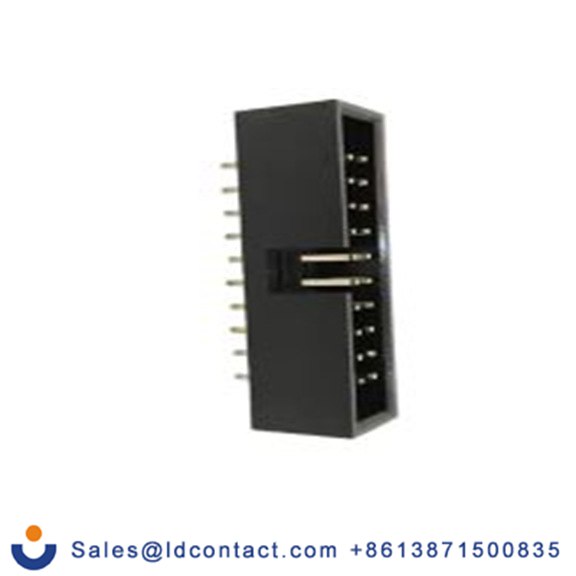 RS PRO,227-2186,20p 2排 PCB 针座 垂直式 板对板连接器, 2.54 mm间距, 250 V, 表面安装 覆盖 BHR系列