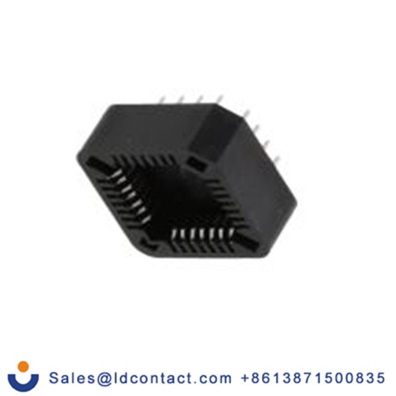 RS PRO,227-2201,PLCC 插座 IC 插座 通孔, 28触芯, 1.27 mm节距