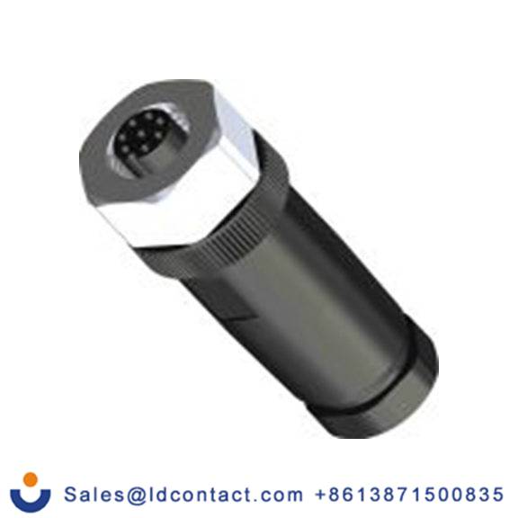 RS PRO,230-5699,M12 圆形连接器 插座, 8芯, 螺钉接线端子安装, 母插芯, 30 V, IP40, CNF12系列