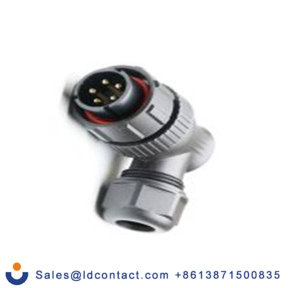 RS PRO,207-2242,Standard 圆形连接器 插头, 5芯, 电缆安装, 母插芯, 500 V, IP68, SP21系列