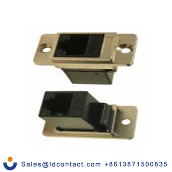 RS PRO,235-4760,RJ45 母插 五类, 面板安装 RJ45 连接器, 1口, 8路, 矩形 FT系列