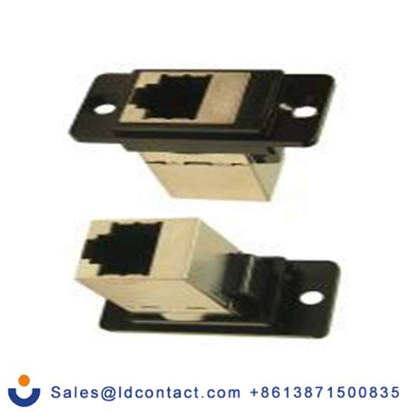 RS PRO,235-4771,RJ45 母插, 面板安装 RJ45 连接器, 1口, 8路, 矩形 FT系列