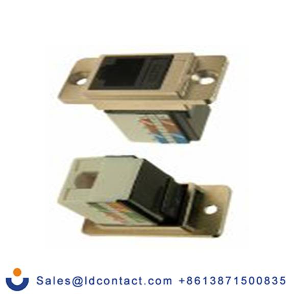 RS PRO,235-4772,RJ45 母插 6 类, 面板安装 RJ45 连接器, 1口, 8路, 矩形 FT系列