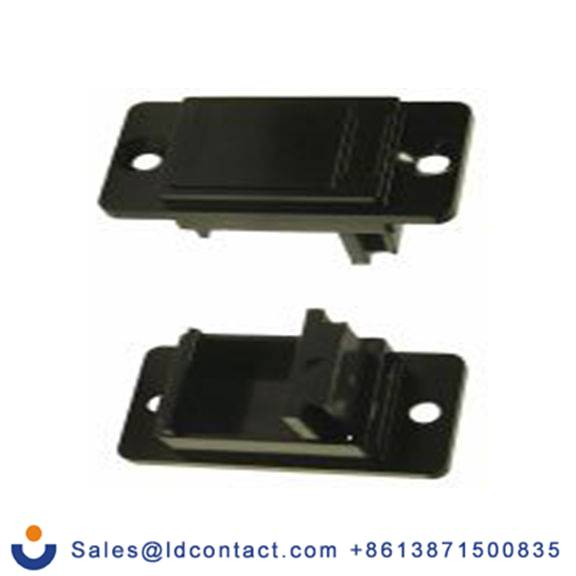 RS PRO,235-4775,面板安装框架 盲板, 黑色, 用于馈通连接器, 压铸锌制 FT系列