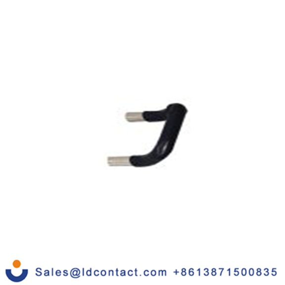 RS PRO,237-4286,跳线和分流器, 2路 母插, 镀镀金镍触点, 31 mm节距, 1行, 黑色 UJ系列