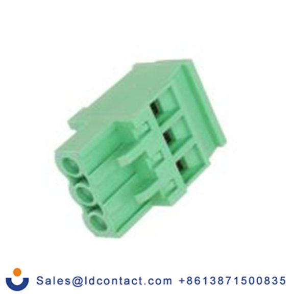 RS PRO,237-8429,3p插拔式接线端子 插头, 5mm间距, 自由悬挂 (直列式)安装