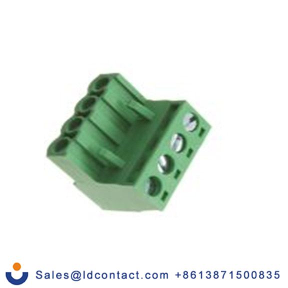 RS PRO,237-8449,4p插拔式接线端子 插头, 5mm间距, 自由悬挂 (直列式)安装