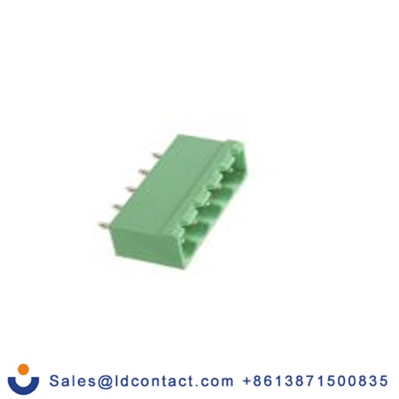 RS PRO,237-8510,5p插拔式接线端子 排针, 5mm间距, THT安装