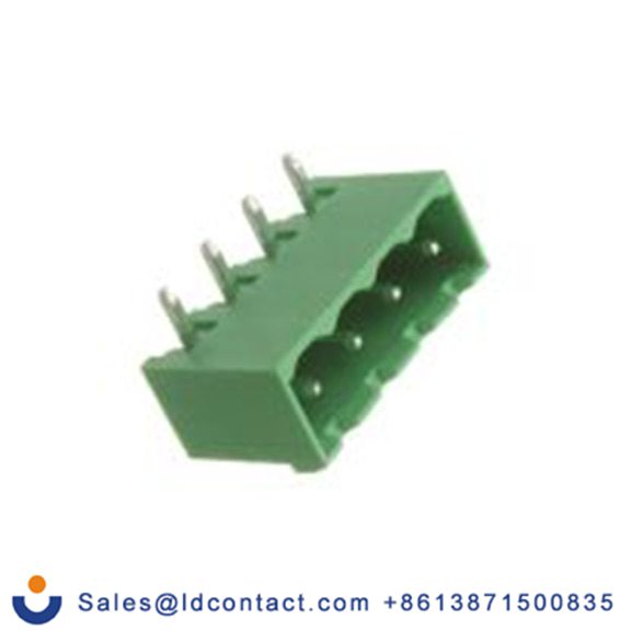 RS PRO,237-8533,4p插拔式接线端子 排针, 5mm间距, THT安装