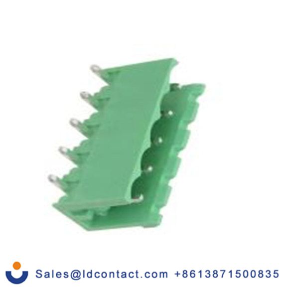 RS PRO,237-8541,5p插拔式接线端子 排针, 5mm间距, THT安装