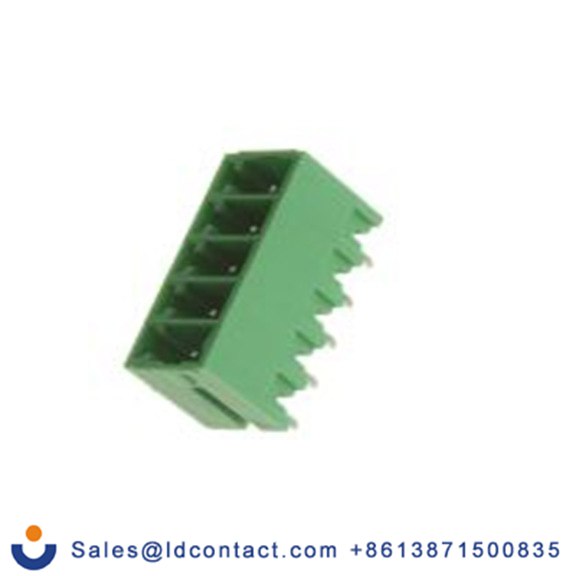 RS PRO,237-8560,5p插拔式接线端子 排针, 3.5mm间距, THT安装