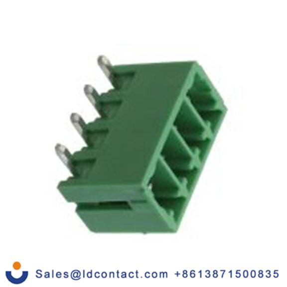 RS PRO,237-8572,4p插拔式接线端子 排针, 3.5mm间距, THT安装